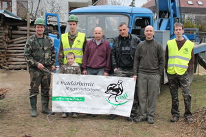 Gólyafészek karbantartás a Tápió-vidéken