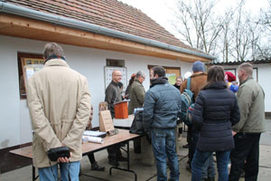 Madárgyűrűzés Kókán a Civil Házban